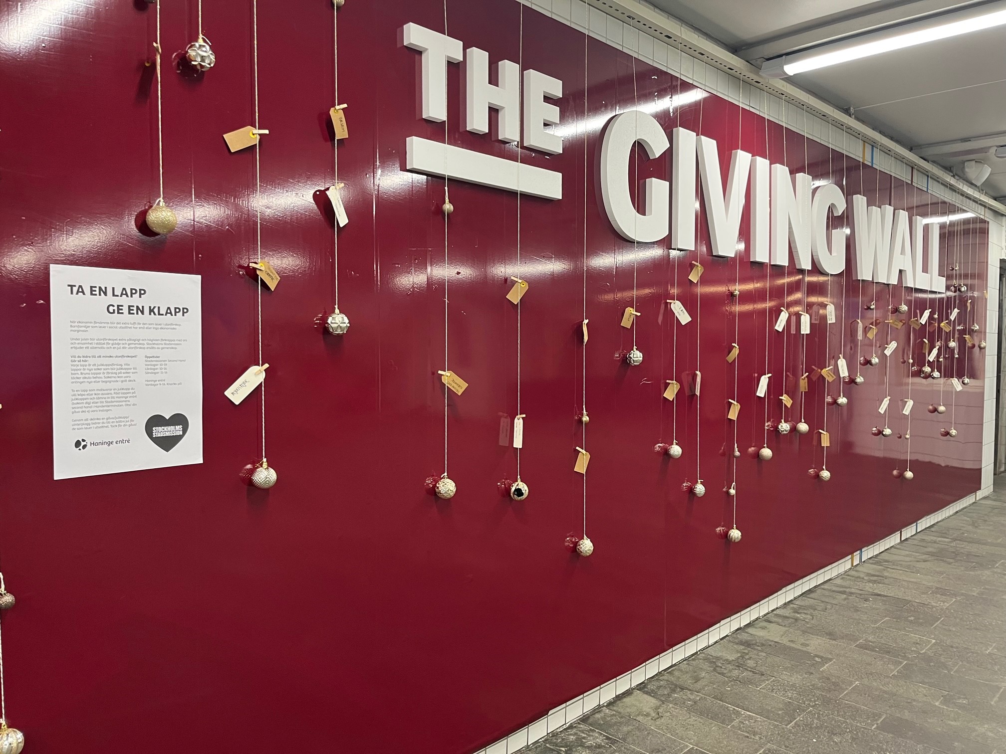 The Giving Wall